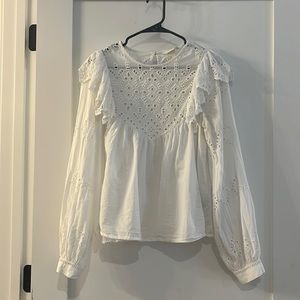 H&M Eyelet Top